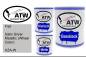 Preview: Fiat, Satin Silver Metallic (Wheel Color), XZA-W: 1L Lackdose + 1L Klarlack + 500ml Härter - Set, von ATW Autoteile West.